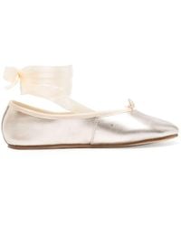 Repetto - Sophia Leather Ballerina Shoes - Lyst