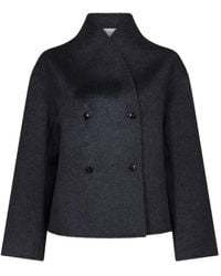 Loulou de Saison - Meyer Double-Breasted Wool-Blend Jacket - Lyst