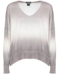 Avant Toi - Pull À Effet De Dégradé Et Col V - Lyst