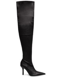 Patrizia Pepe - Pointed-Toe Over-The-Knee Boots - Lyst
