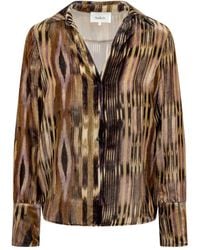 Ba&sh - Gemustertes Hemd mit Trägern - Lyst