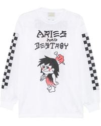Aries - Camiseta Airtex Con Motivo Gráfico - Lyst