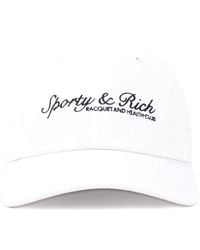 Sporty & Rich - Syracuse Embroidered Cap - Lyst