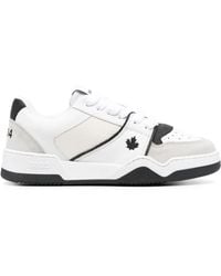 DSquared² - Logo Velour Sneakers - Lyst
