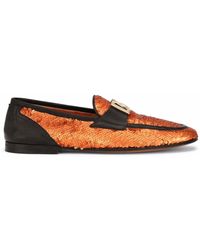 Dolce & Gabbana - Ariosto Sequin-embellished Slippers - Lyst