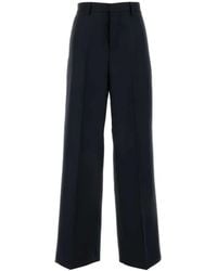 Ami Paris - High-Waisted Wool Trousers - Lyst