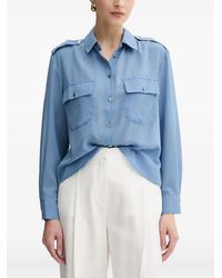 Morgan - Flap-Pocket Shirt - Lyst