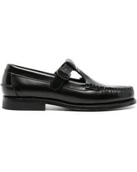 Hereu - Alber Leather Loafers - Lyst