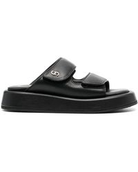 Casadei - Ciabatta Logo-Plaque Slides - Lyst
