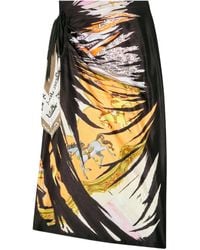 DIESEL - Gedrukte Midi Rok - Lyst