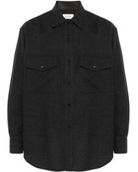Lemaire - Giacca-Camicia Con Tasche - Lyst
