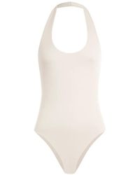 12 STOREEZ - Naomi Halterneck Bodysuit - Lyst