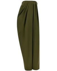 ARMARIUM - Tullia Asymmetrical Draped Maxi Dress - Lyst