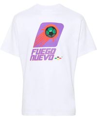 Liberal Youth Ministry - Graphic-Print Cotton T-Shirt - Lyst