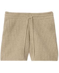 Burberry - Wool Cashmere Shorts - Lyst