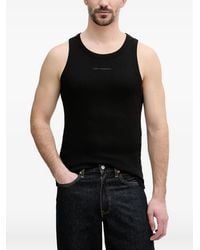 KARL LAGERFELD - Logo-Print Ribbed Vest - Lyst