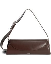 Jil Sander - Cannolo Small Leather Shoulder Bag - Lyst