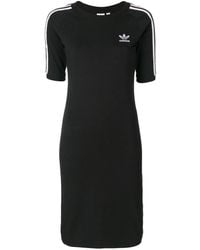 adidas Tiro Cut 3-strippes Soft Mesh Dress in Black | Lyst adidas Tiro Cut 3-strippes Soft Mesh Dress in Black | Lyst