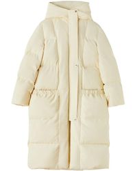 Jil Sander - Quilted Down Coat - Lyst
