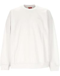 DIESEL - Back-Print Crew-Neck Sweatshirt - Lyst