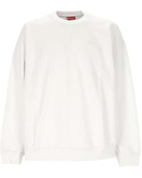 DIESEL - Back-Print Crew-Neck Sweatshirt - Lyst