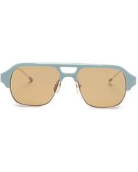 Thom Browne - Pilot-Frame Sunglasses - Lyst