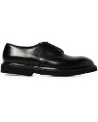 Premiata - Leather Derby Shoes - Lyst