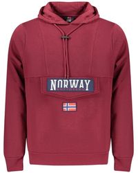 Norway 1963 - Logo-Patch Hoodie - Lyst