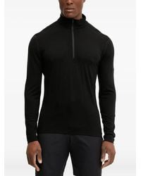 Icebreaker - Quarter-Zip Merinolwool Top - Lyst