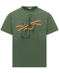 JW Anderson - Graphic Print T-Shirt - Lyst