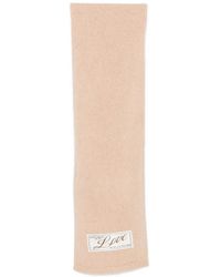 Dorothee Schumacher - Fluffy Statements Logo-Patch Scarf - Lyst