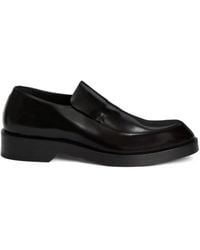 Jil Sander - レザーローファー - Lyst