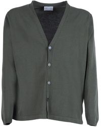 SETTEFILI CASHMERE - Side-Slit V-Neck Cardigan - Lyst