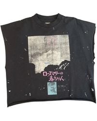 Astrum - Graphic-Print Cut-Off T-Shirt - Lyst