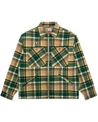 Aape By A Bathing Ape - Moonface Plaid Zip Jacket - Lyst