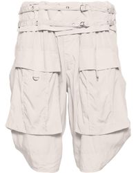 Isabel Marant - Heidi Low-rise Belted Shorts - Lyst
