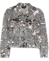 MINIME - Buttoned Floral-Detail Jacket - Lyst