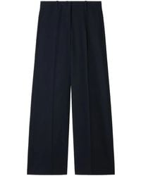 Off-White c/o Virgil Abloh - Wide-Leg Wool Trousers - Lyst