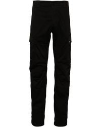 C.P. Company - Mid-rise Tapered Cargo Trousers - Lyst