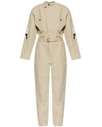 Isabel Marant - Nessime Jumpsuit With Belt - Lyst