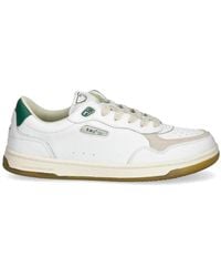 Stepney Workers Club - Leren Sneakers Met Vlakken - Lyst