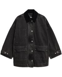 ARMEDANGELS - Veste En Jean À Col Côtelé - Lyst