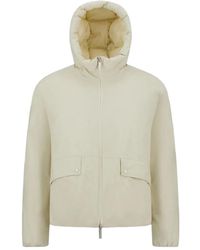 Herno - Hooded Flap-Pocket Jacket - Lyst
