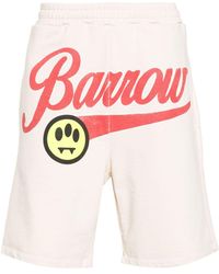 Barrow - Shorts Met Logoprint - Lyst