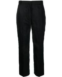 Calvin Klein - Cropped Broek - Lyst