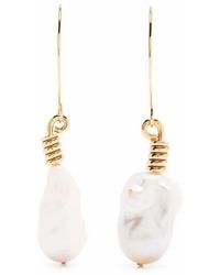 Colville - Pearl Light Bulb Earrings - Lyst