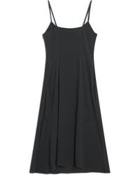 Maison Kitsuné - Spaghetti-Strap Midi Dress - Lyst