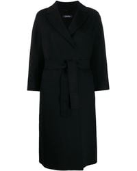 Max Mara - Abrigo Estilo Duster Con Cinturón - Lyst