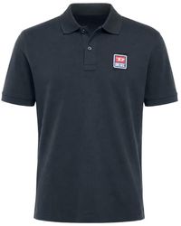 DIESEL - Polo À Patch Logo Smith - Lyst
