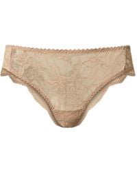 Twinset - Lace Brazilian Briefs - Lyst